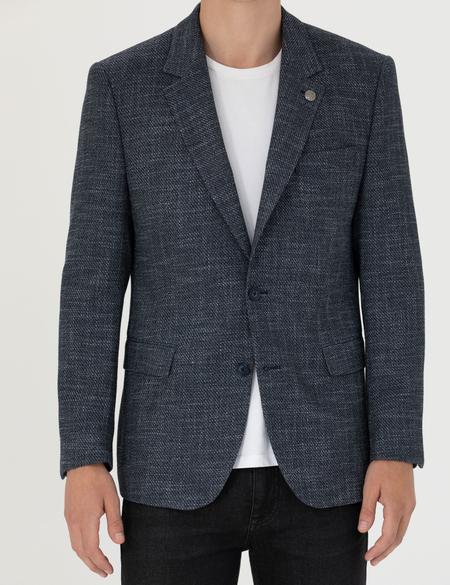 Lacivert Slim Fit Ceket - 50273410011