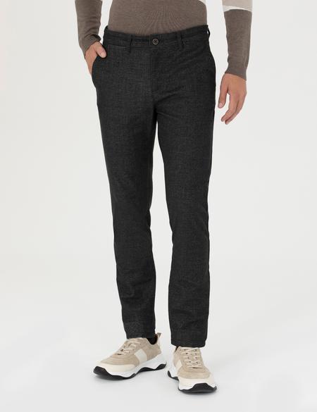 Antrasit Slim Fit Kanvas Pantolon - 50278130013