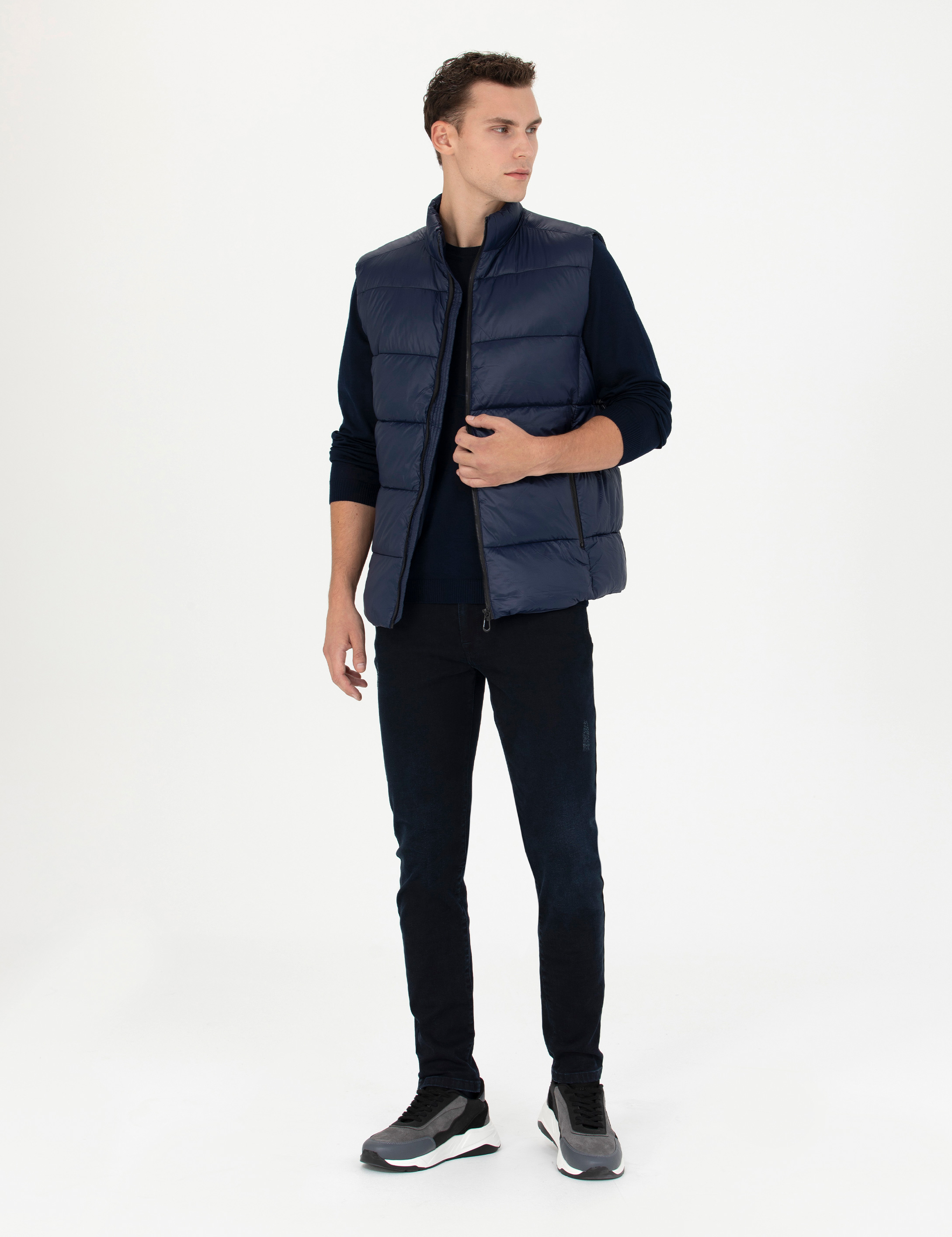 Pierre Cardin Lacivert Yelek görsel 4