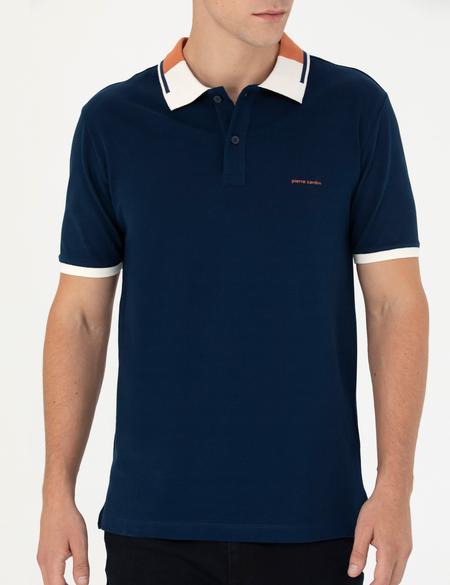Lacivert Slim Fit Tişört - 50264865061