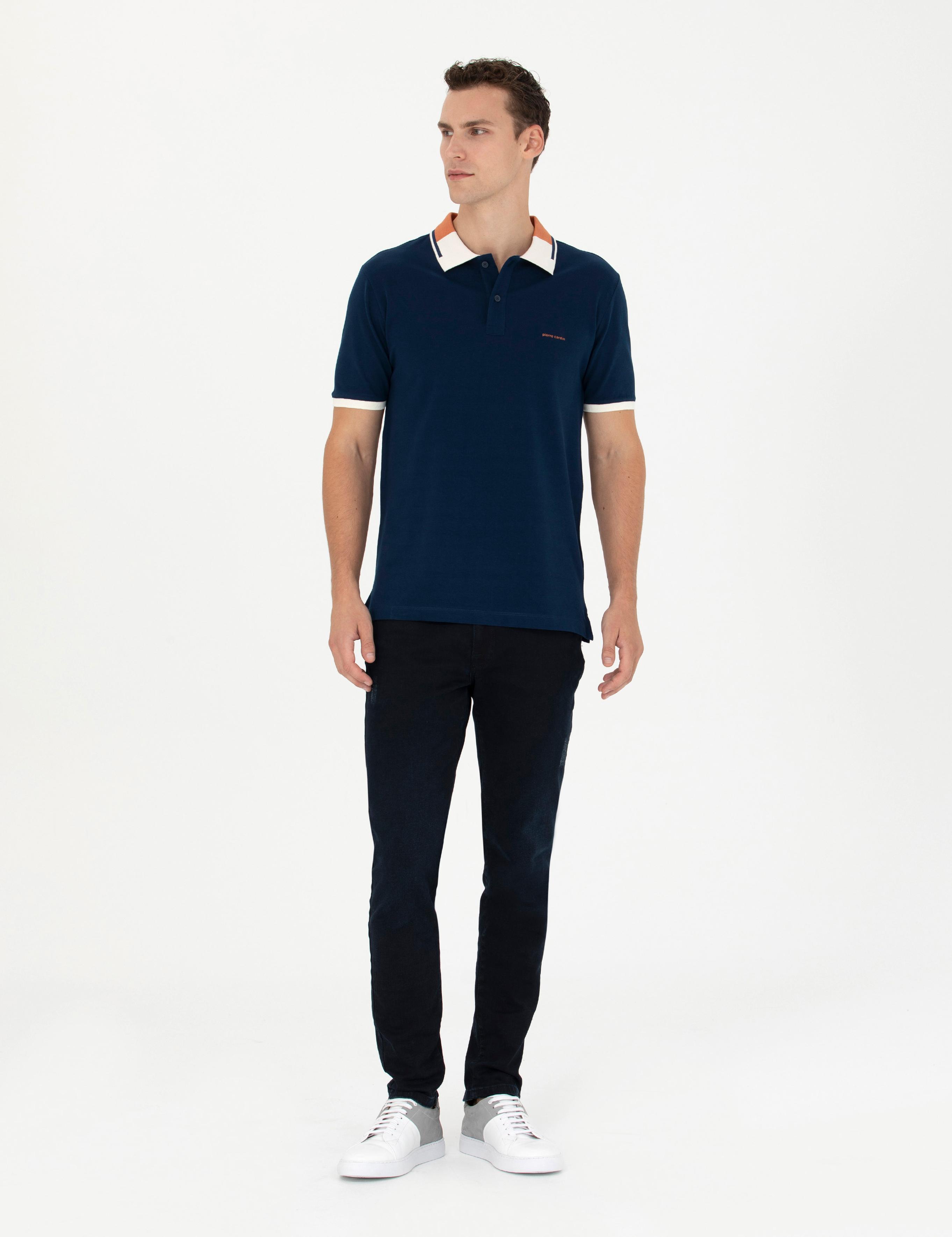 Lacivert Slim Fit Tişört