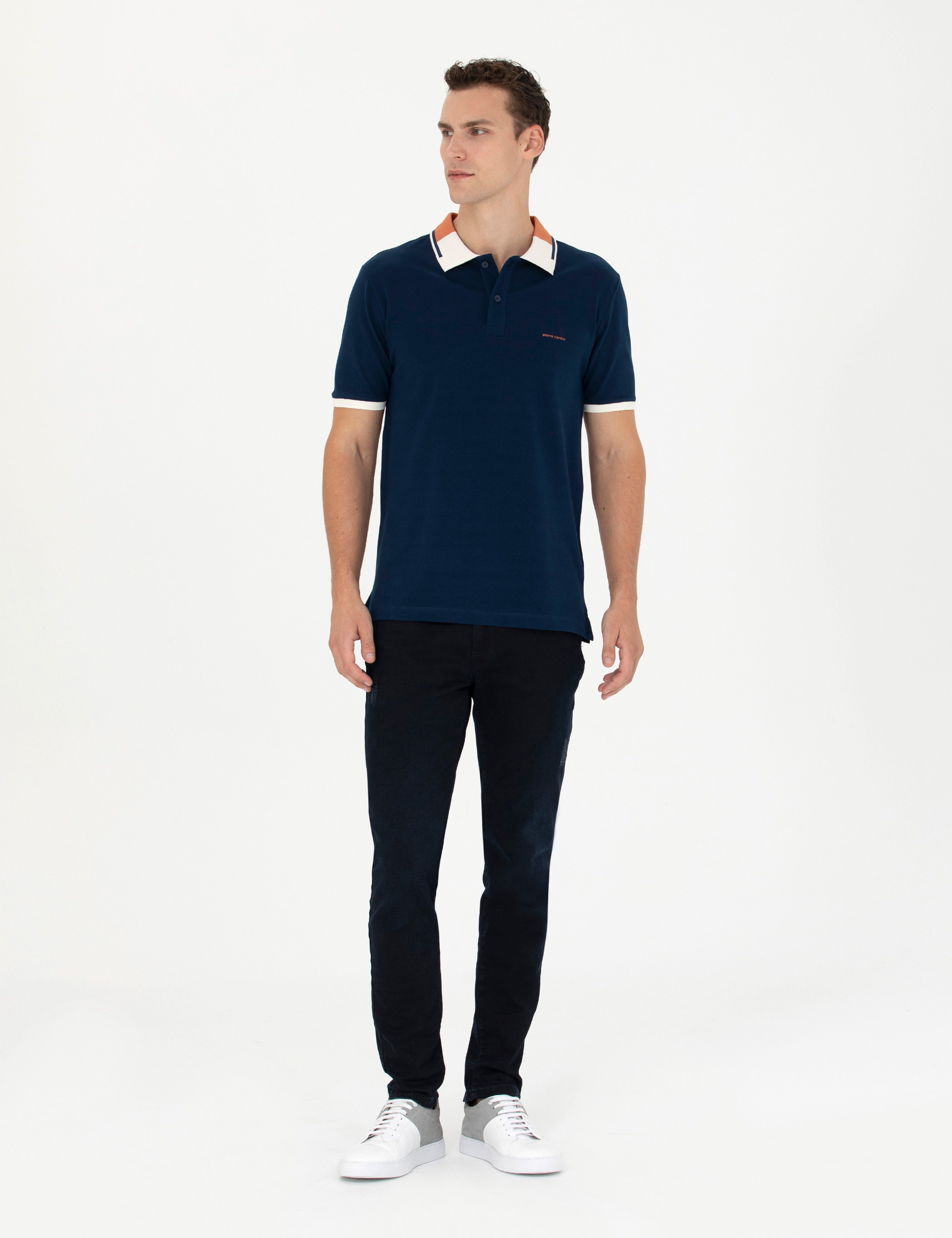 Lacivert Slim Fit Tişört