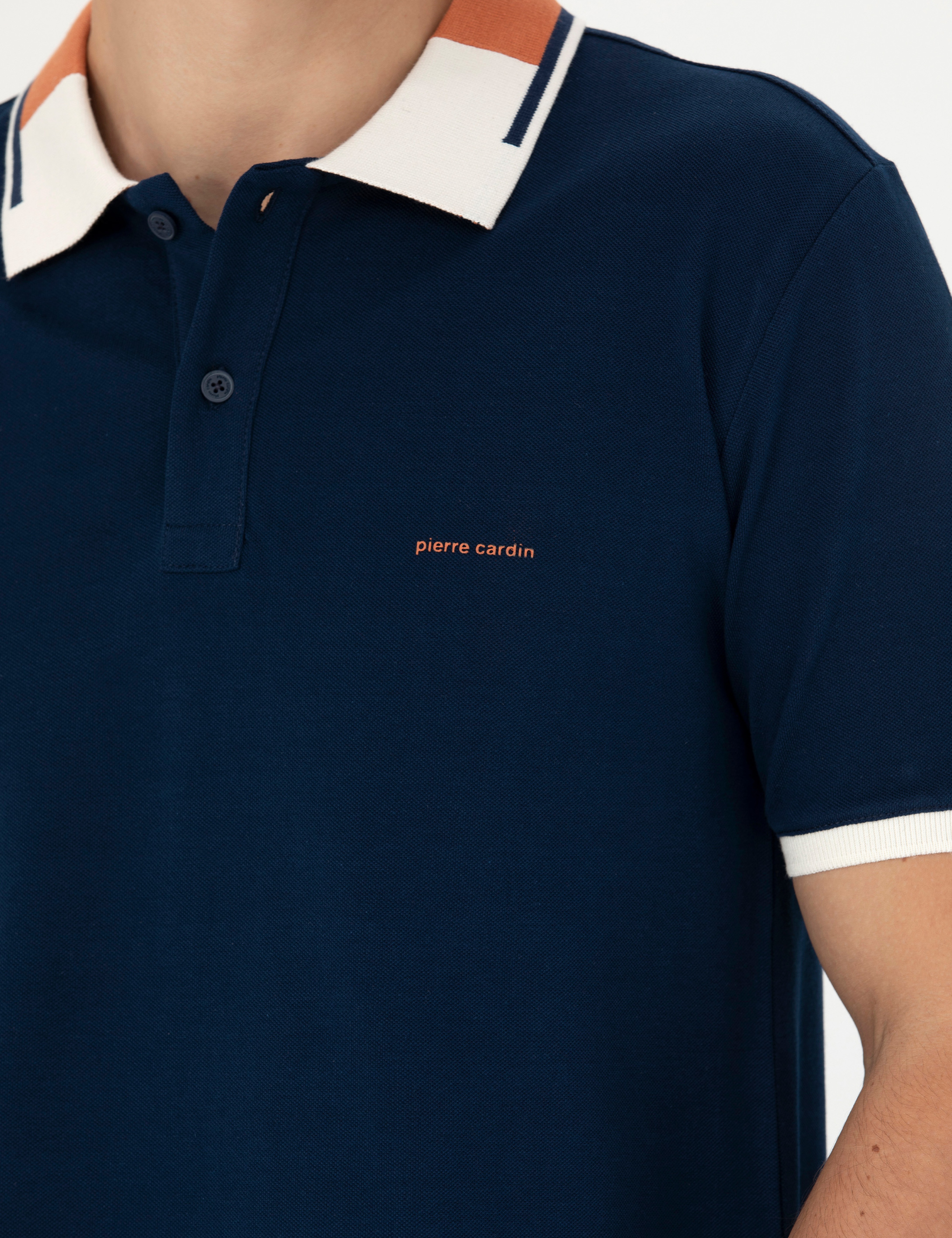 Lacivert Slim Fit Tişört - Image 7