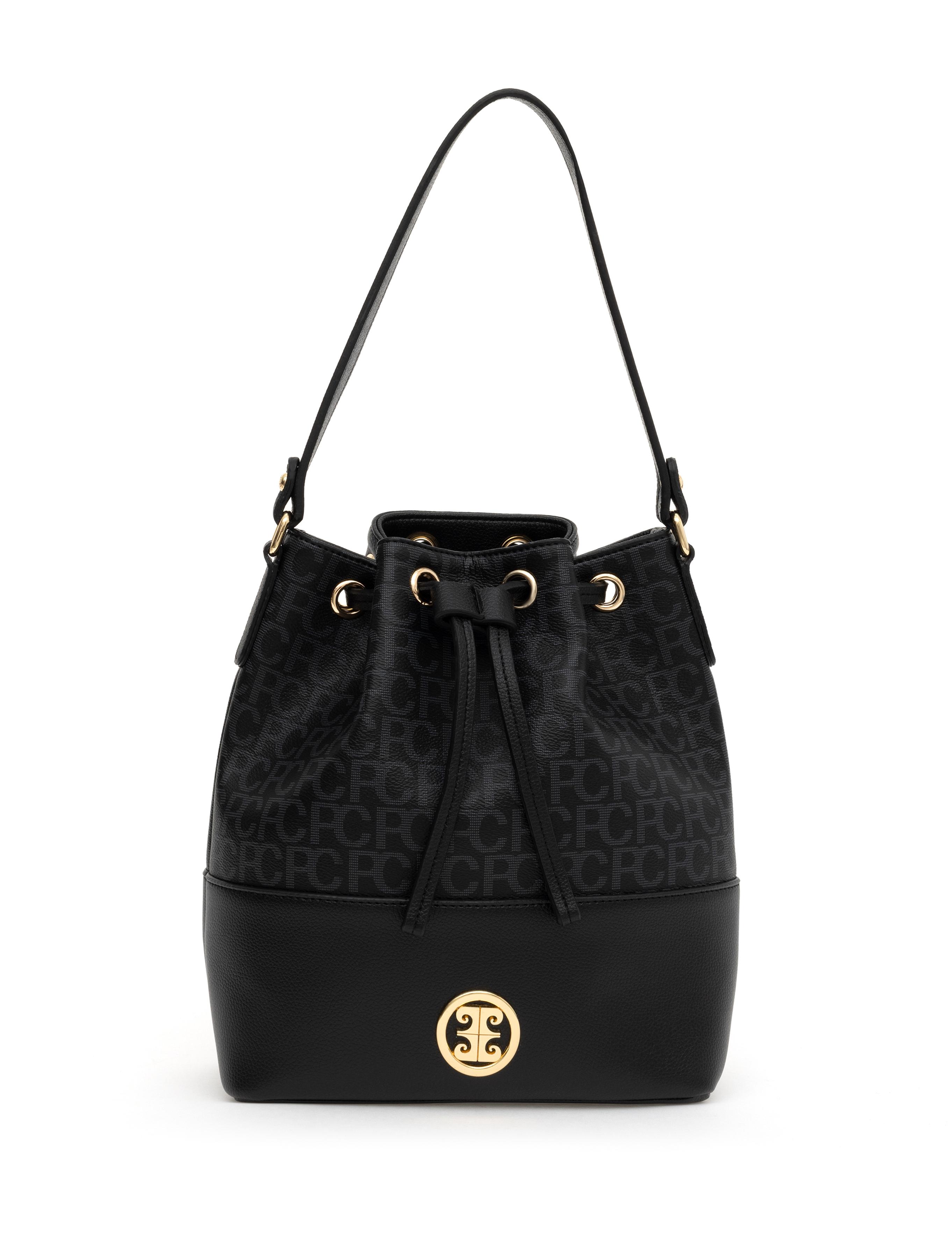 Siyah Büzgülü  Çanta