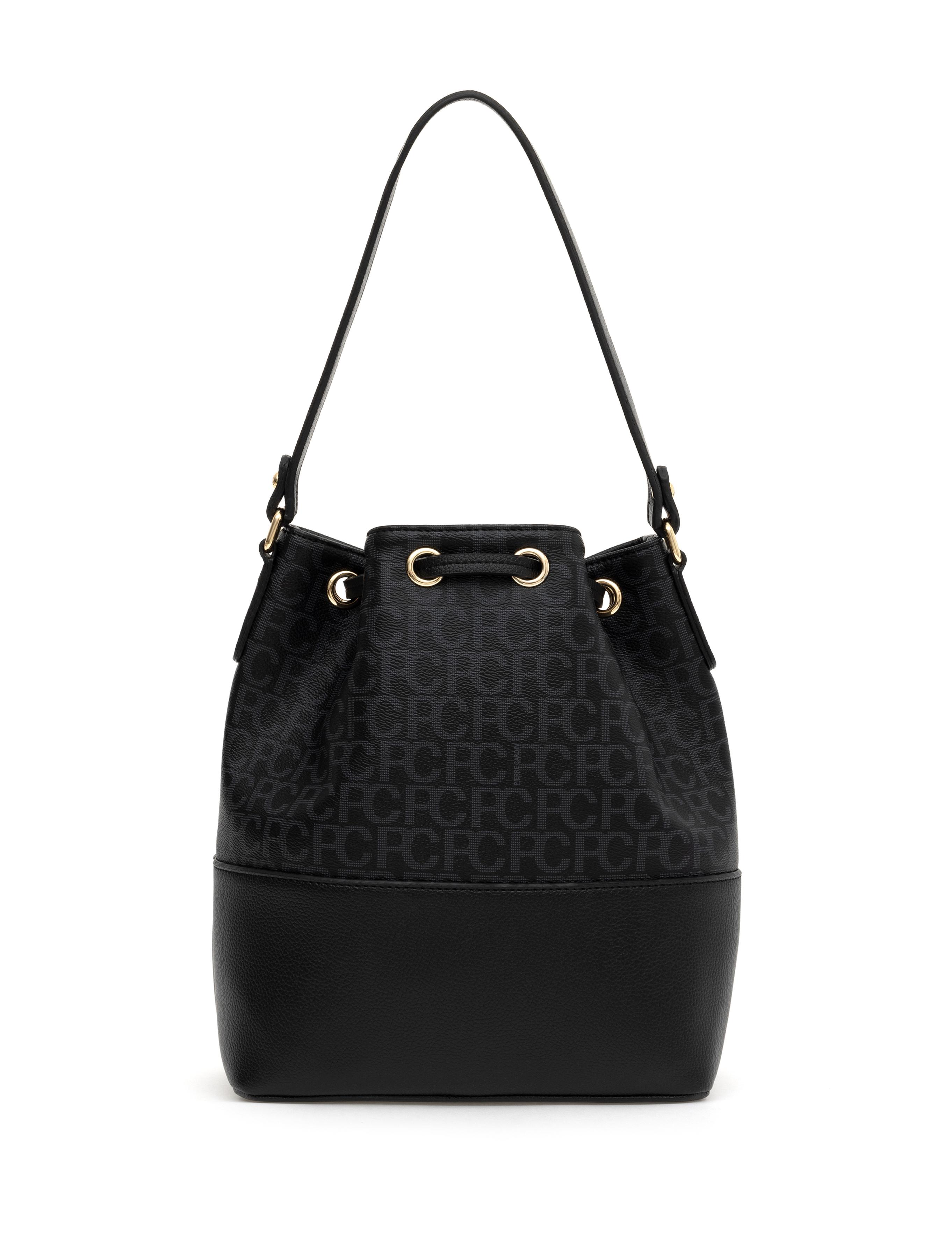 Siyah Büzgülü  Çanta