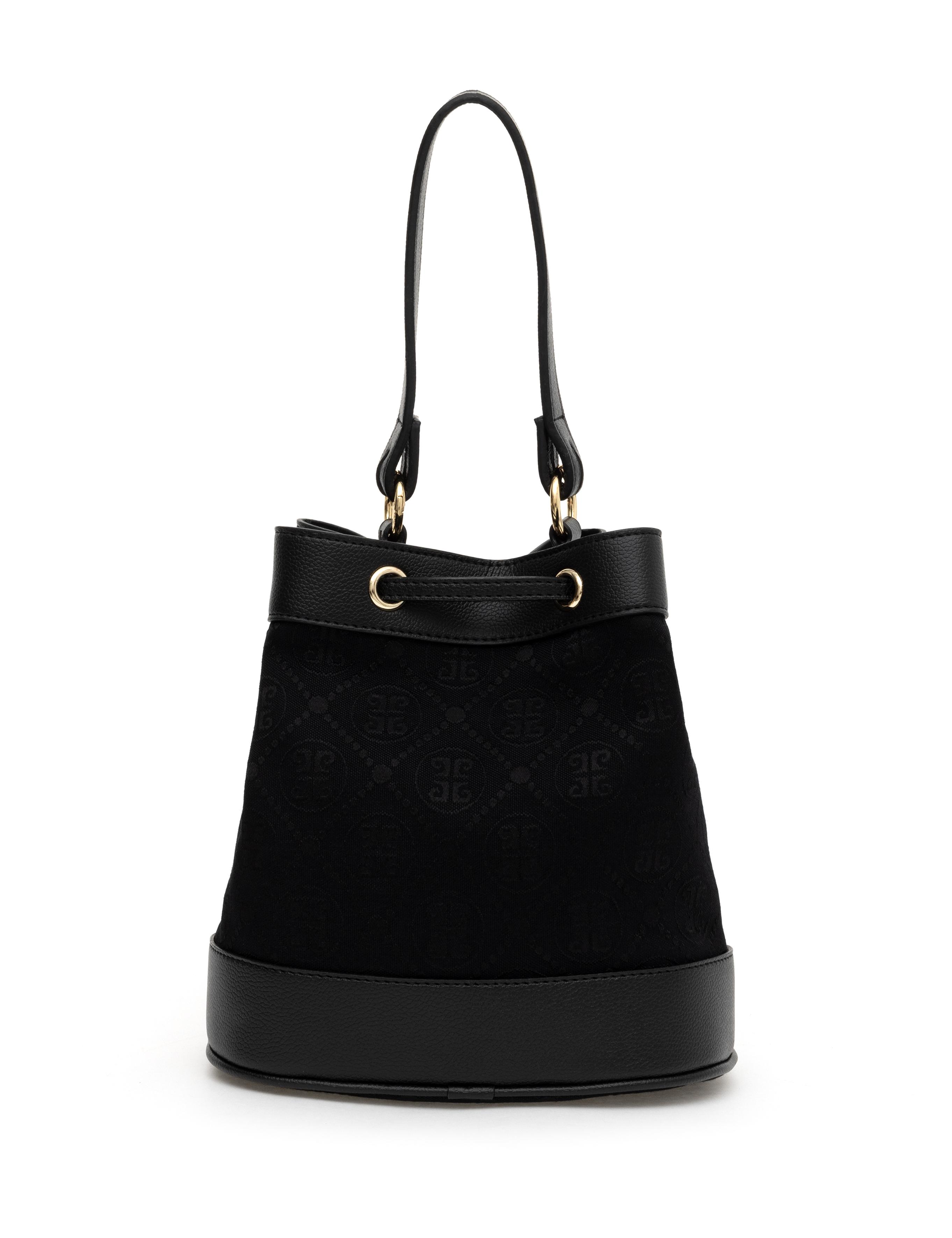 Siyah Büzgülü  Çanta