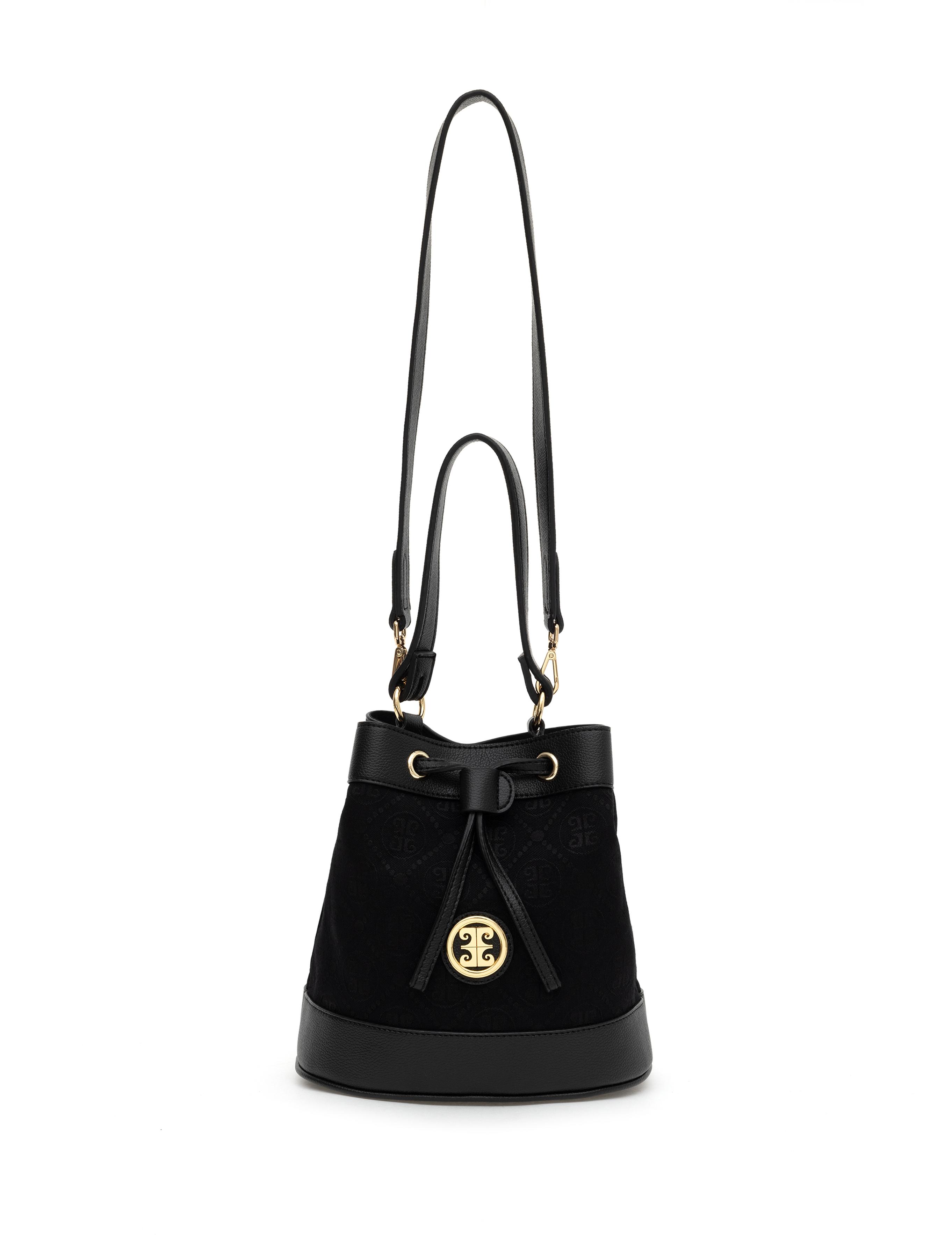 Siyah Büzgülü  Çanta