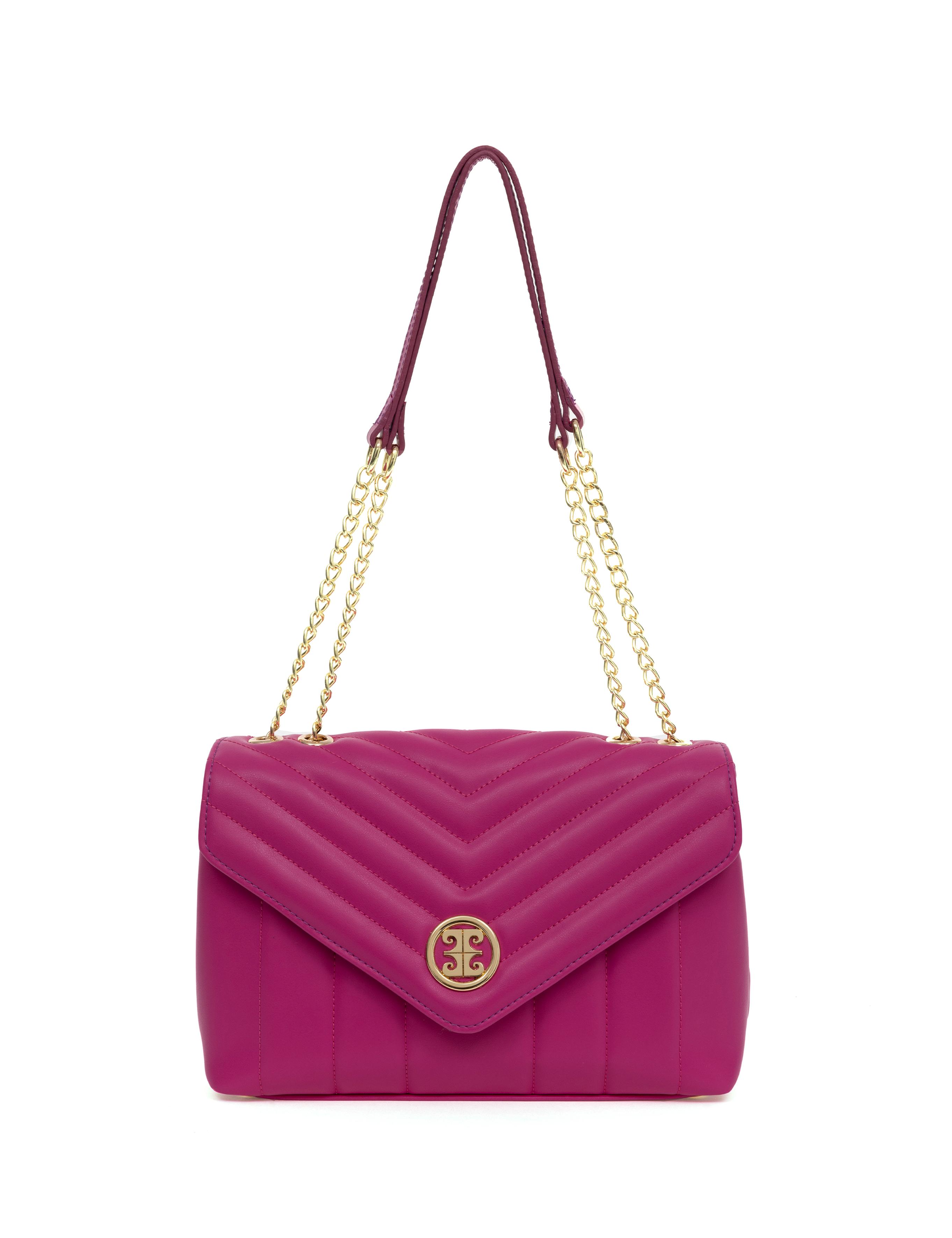 Fuşya Omuz Çantası