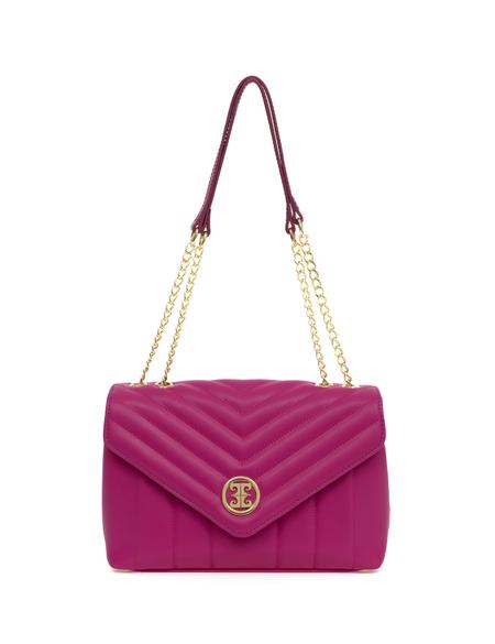 Fuşya Omuz Çantası - 50284138002