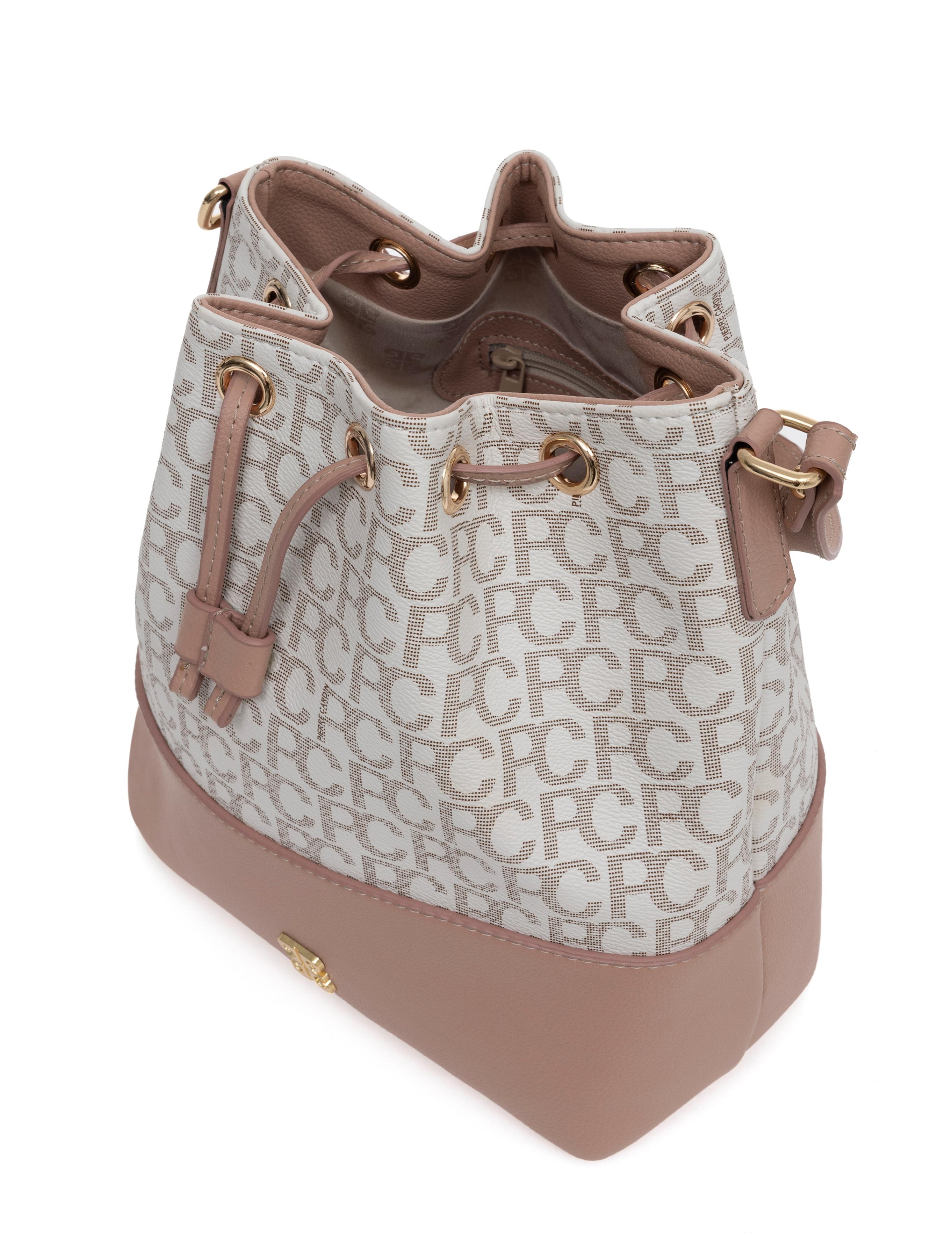 Ekru Büzgülü  Çanta