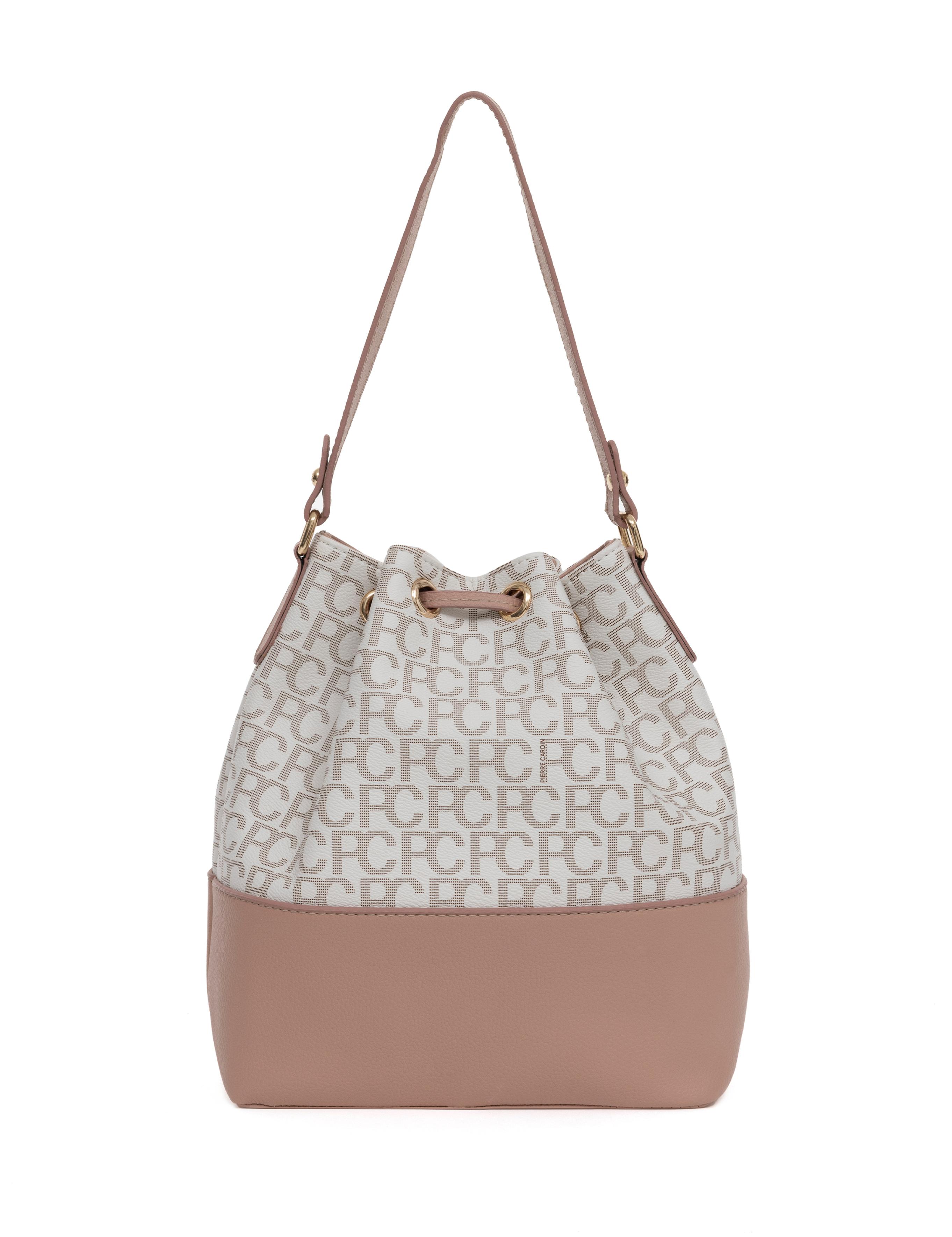 Ekru Büzgülü  Çanta