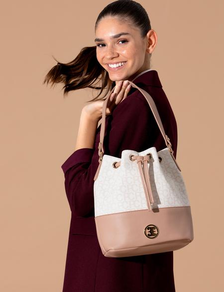 Ekru Büzgülü  Çanta - 50284122003