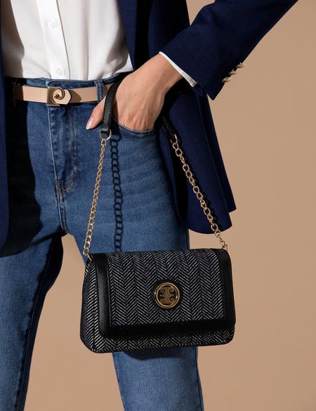 Siyah Omuz Çantası - 50284135001