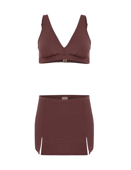 Kahverengi Bikini - 50287127002