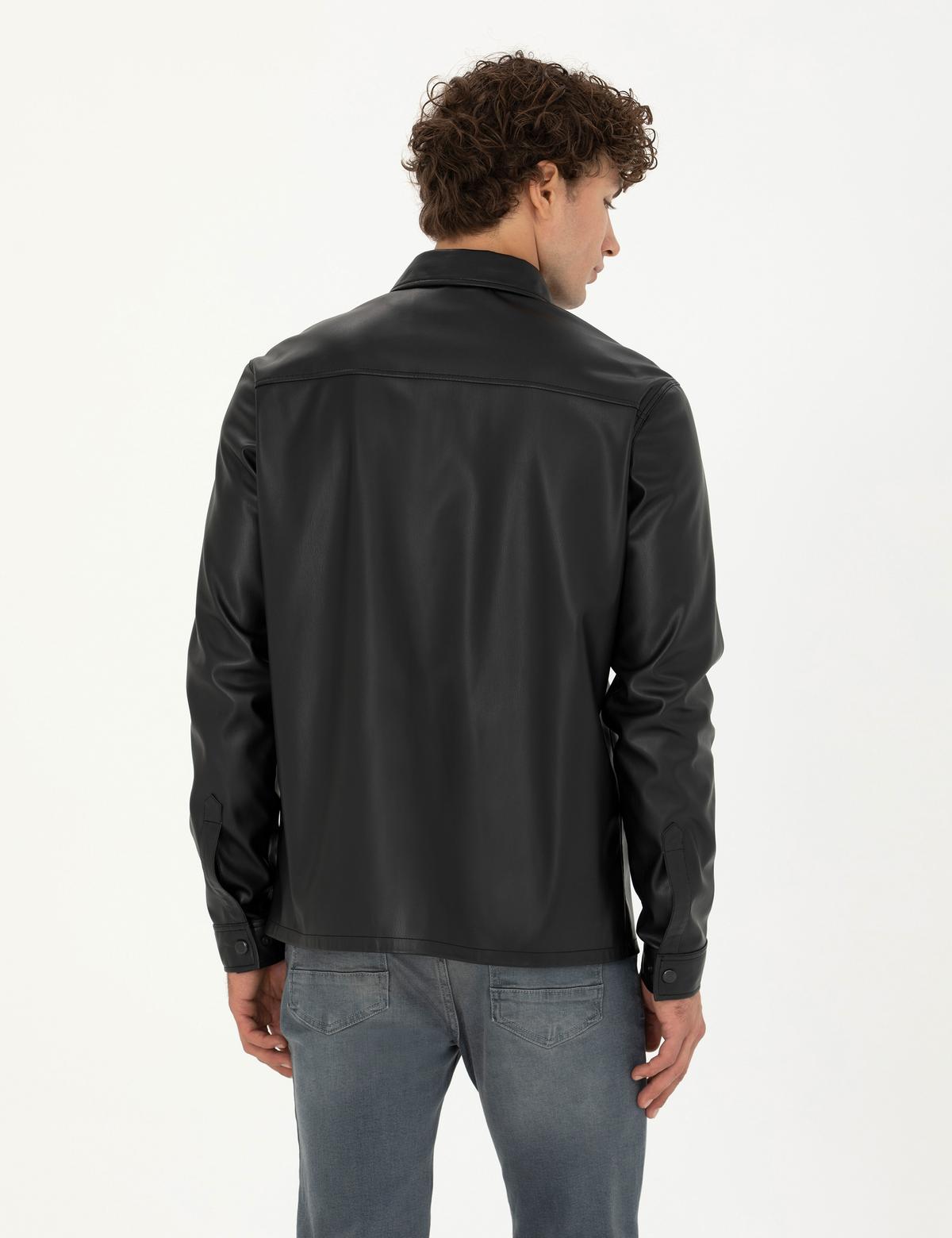 Siyah Regular Fit Gömlek - 50276365001