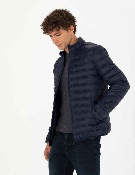 Lacivert Cropped Slim Mont - 50276362003