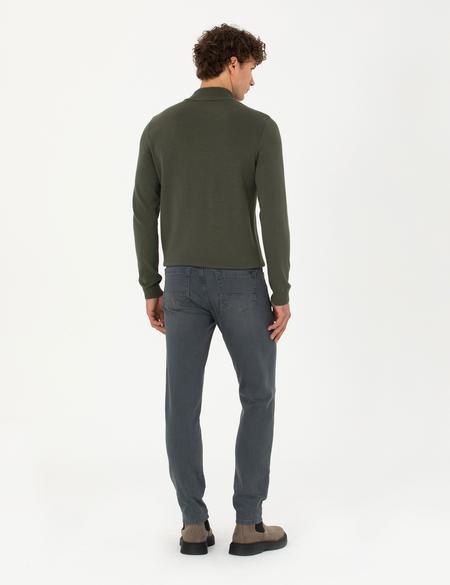 Haki Slim Fit Jean Pantolon - 50280204012