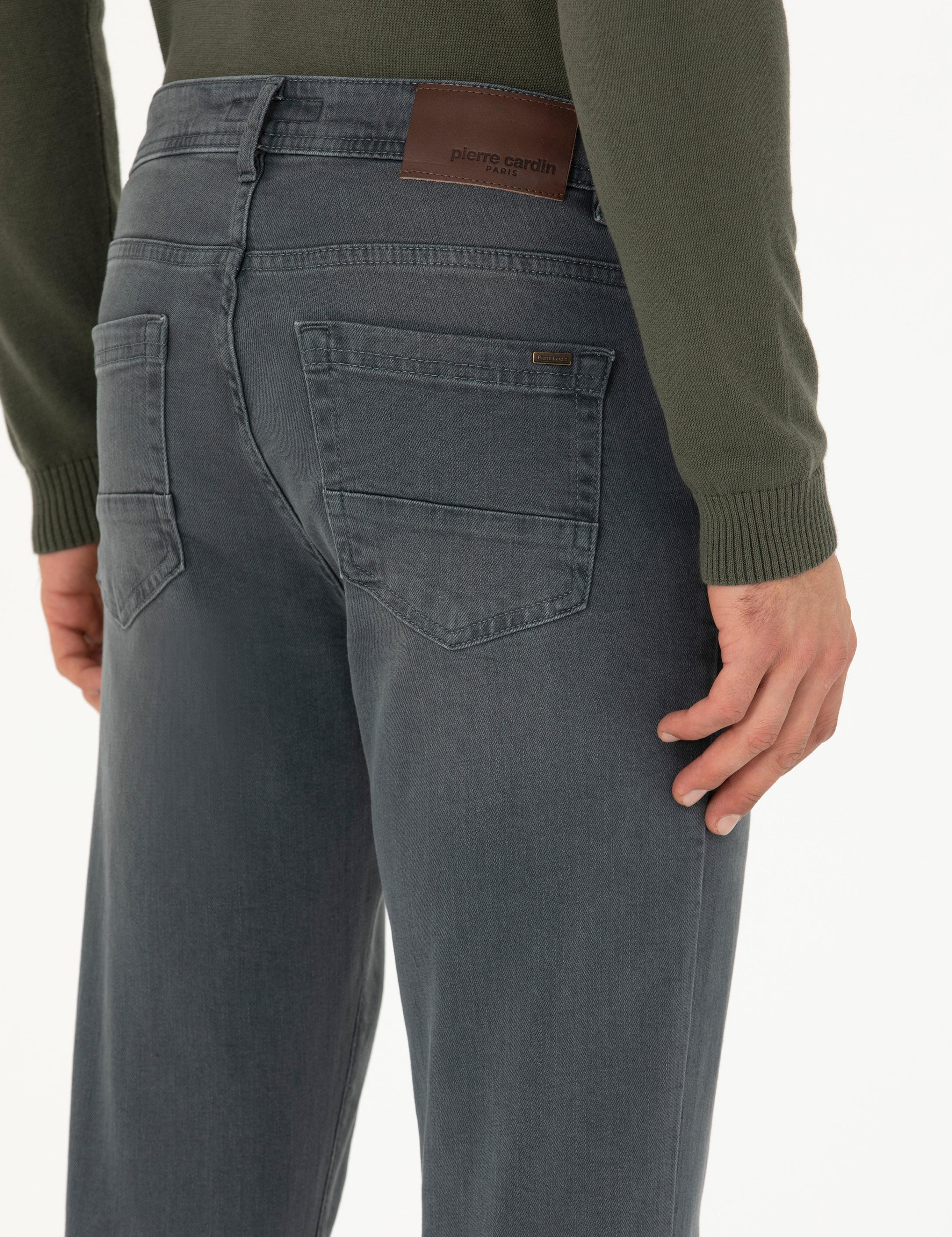 Haki Slim Fit Jean Pantolon