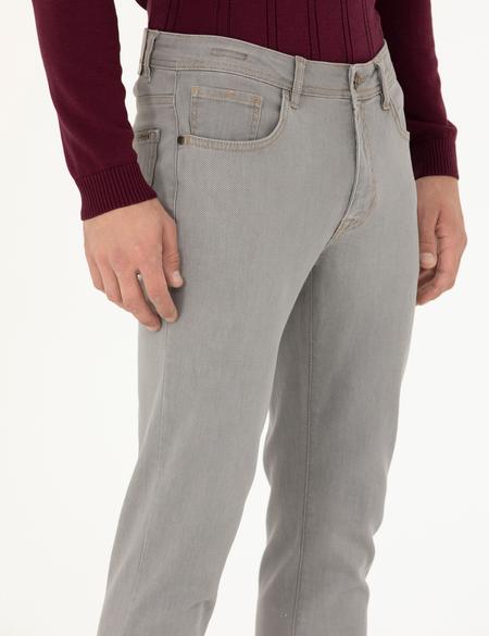 Gri Slim Fit Jean Pantolon - 50276527008