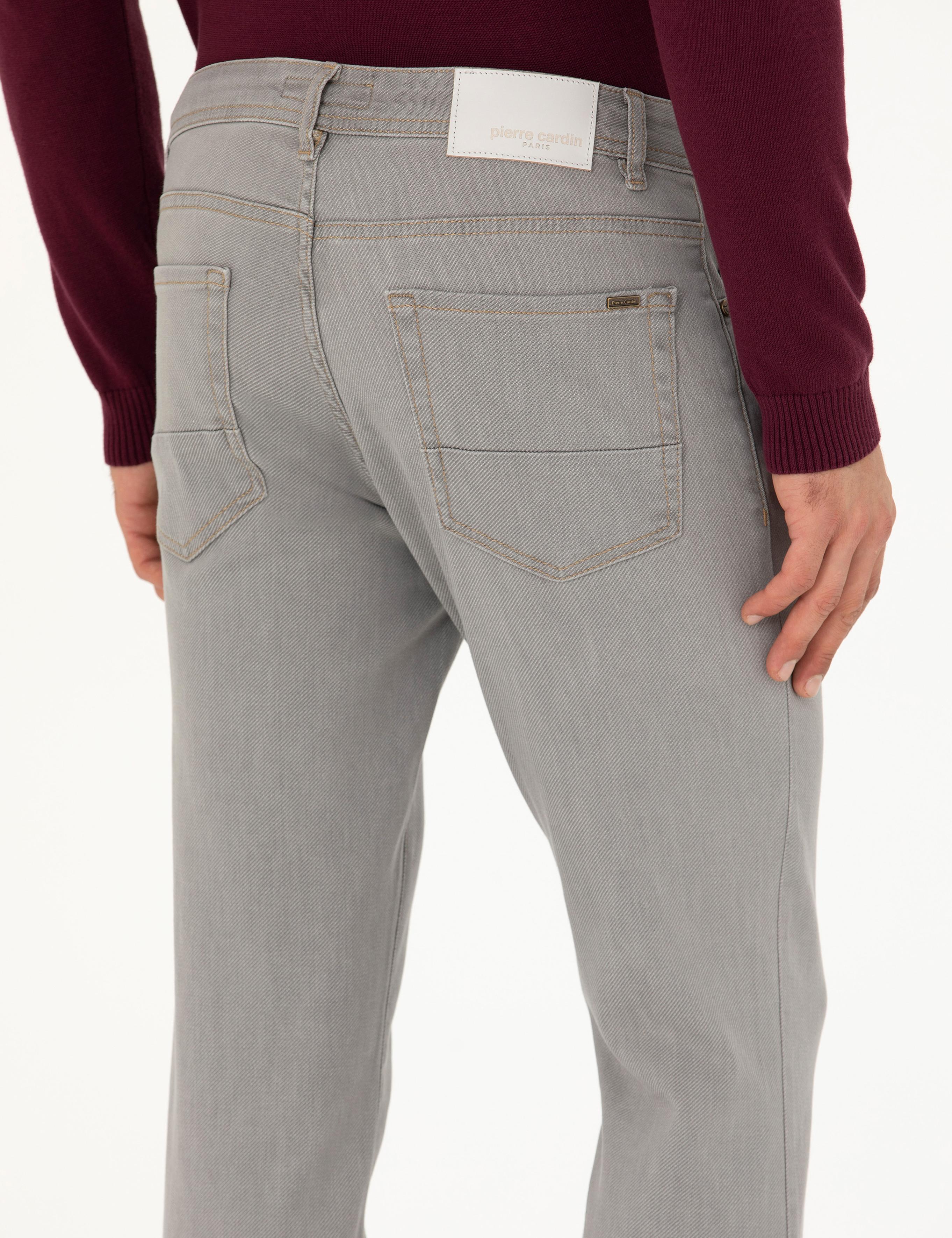 Gri Slim Fit Jean Pantolon