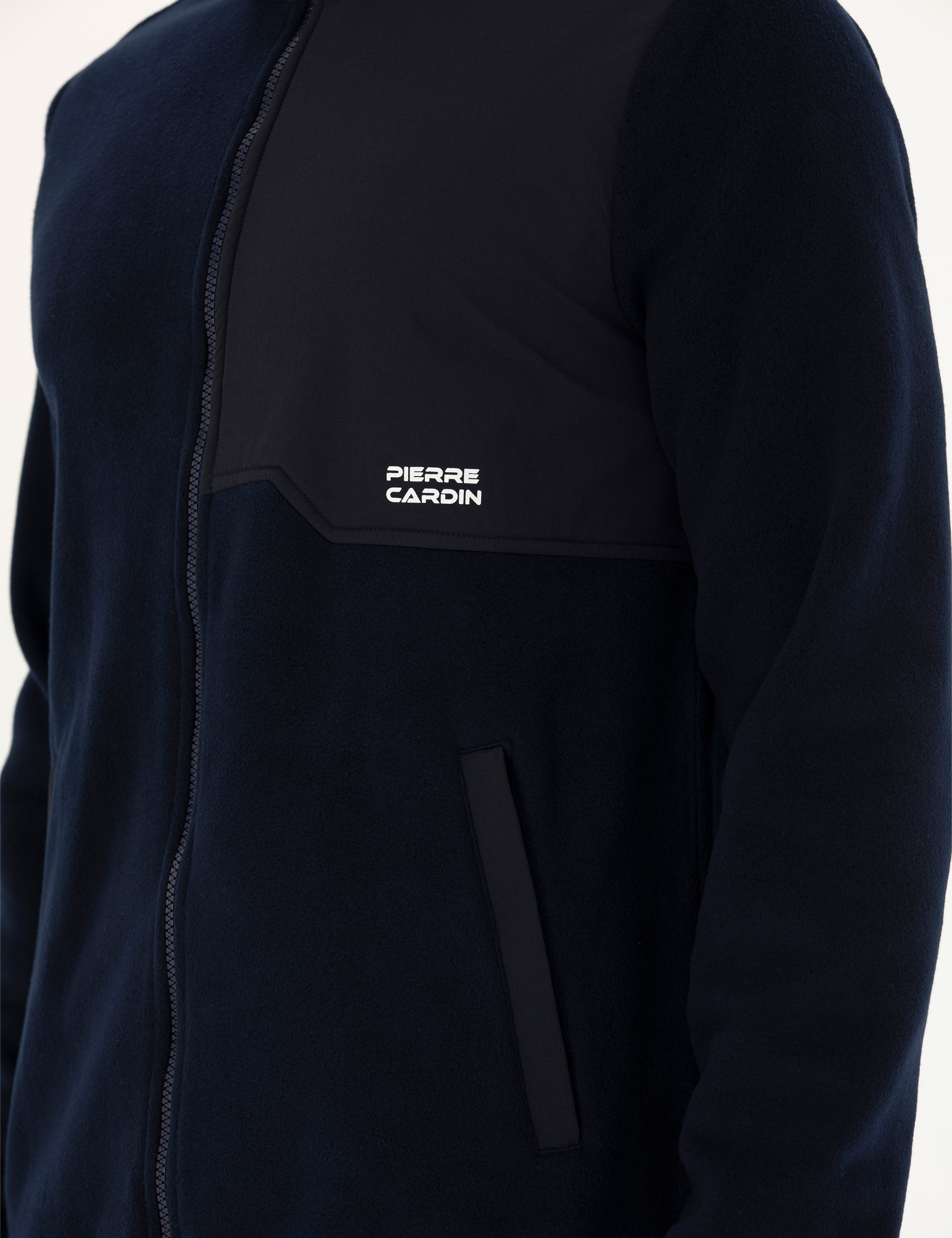 Lacivert Regular Fit Polar Hırka - Image 7