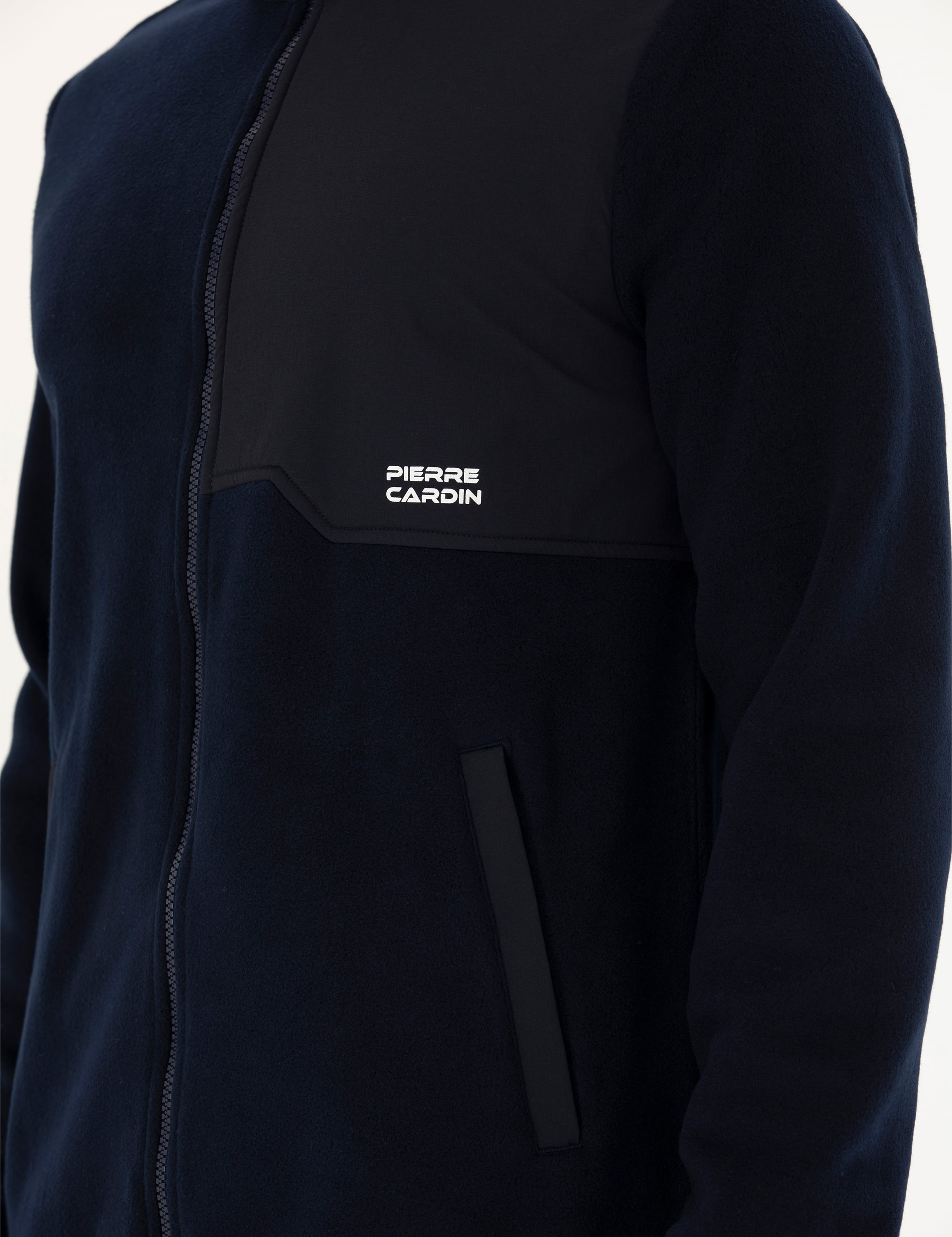 Lacivert Regular Fit Polar Hırka
