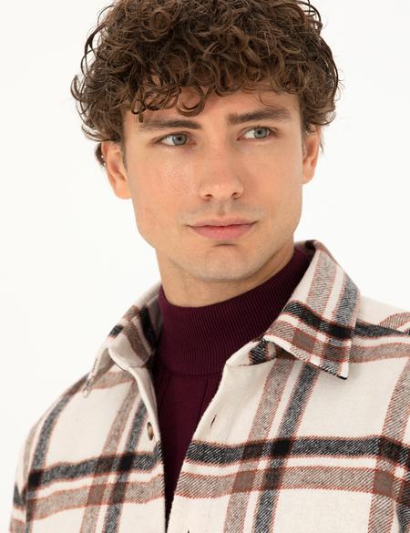 Bej Oduncu Comfort Fit Gömlek - 50282658005