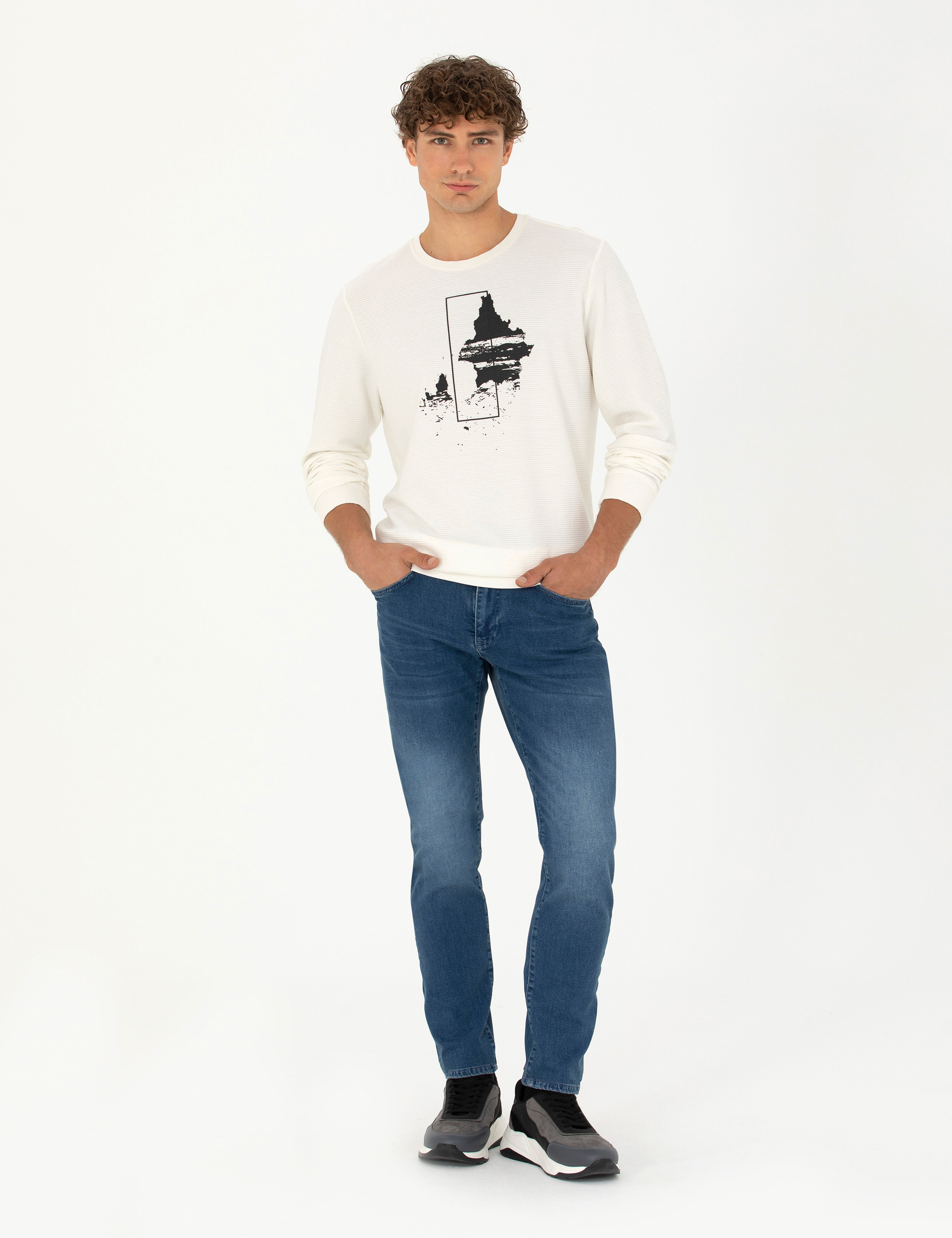 Mavi Slim Fit Jean Pantolon - Image 1