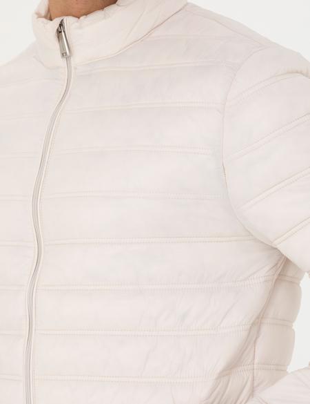 Bej Cropped Slim Mont - 50276362021