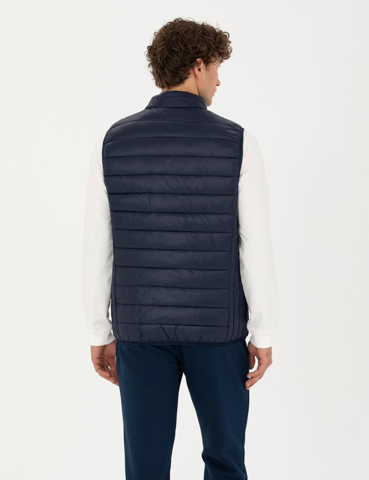 Lacivert Slim Fit Yelek - 50277246005