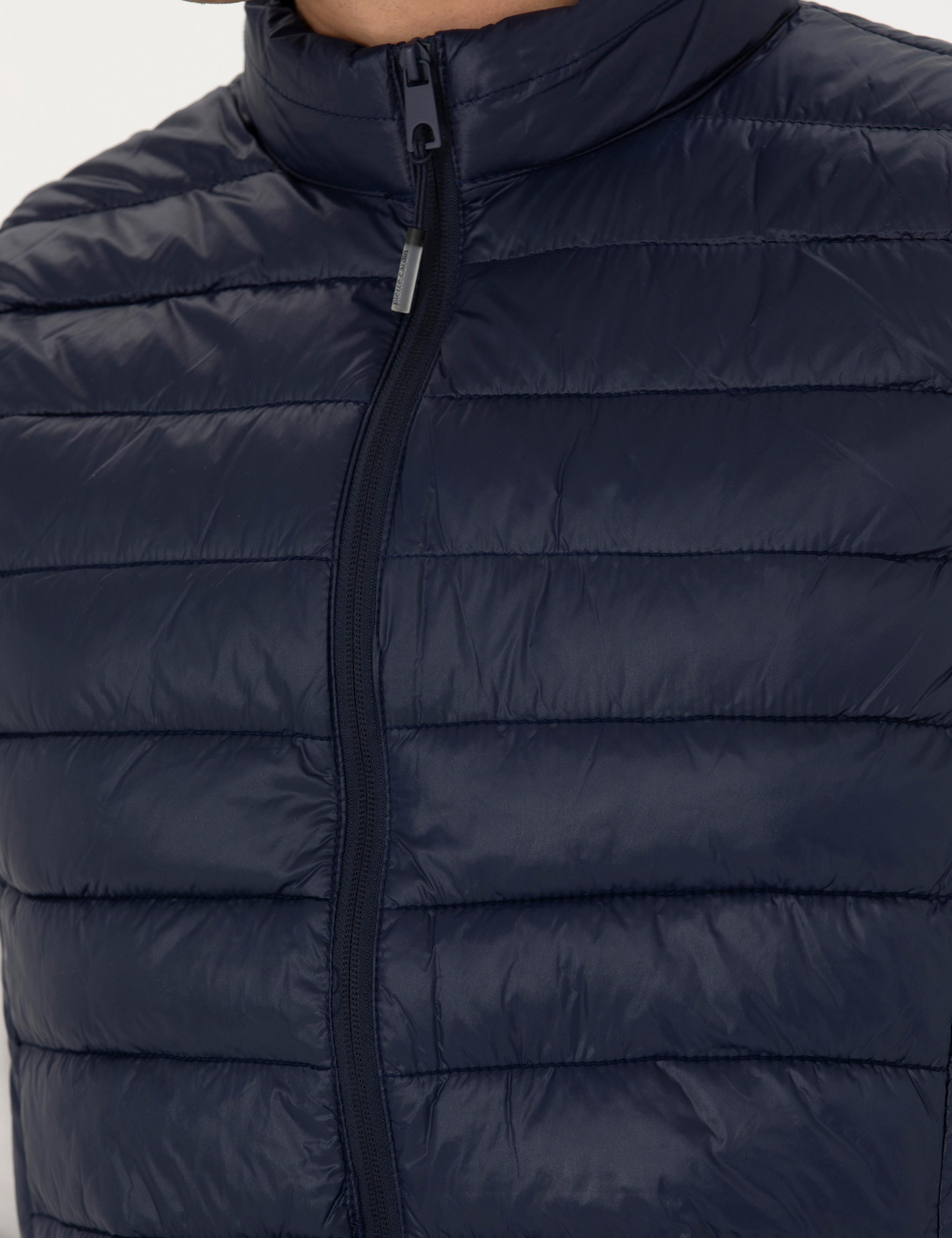 Lacivert Slim Fit Yelek