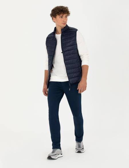 Lacivert Slim Fit Yelek - 50277246005