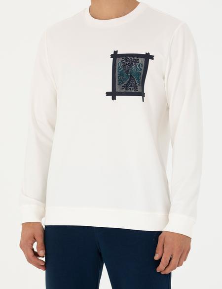 Ekru Sweatshirt - 50273400017