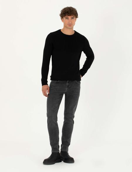 Antrasit Slim Fit Jean Pantolon - 50274370055