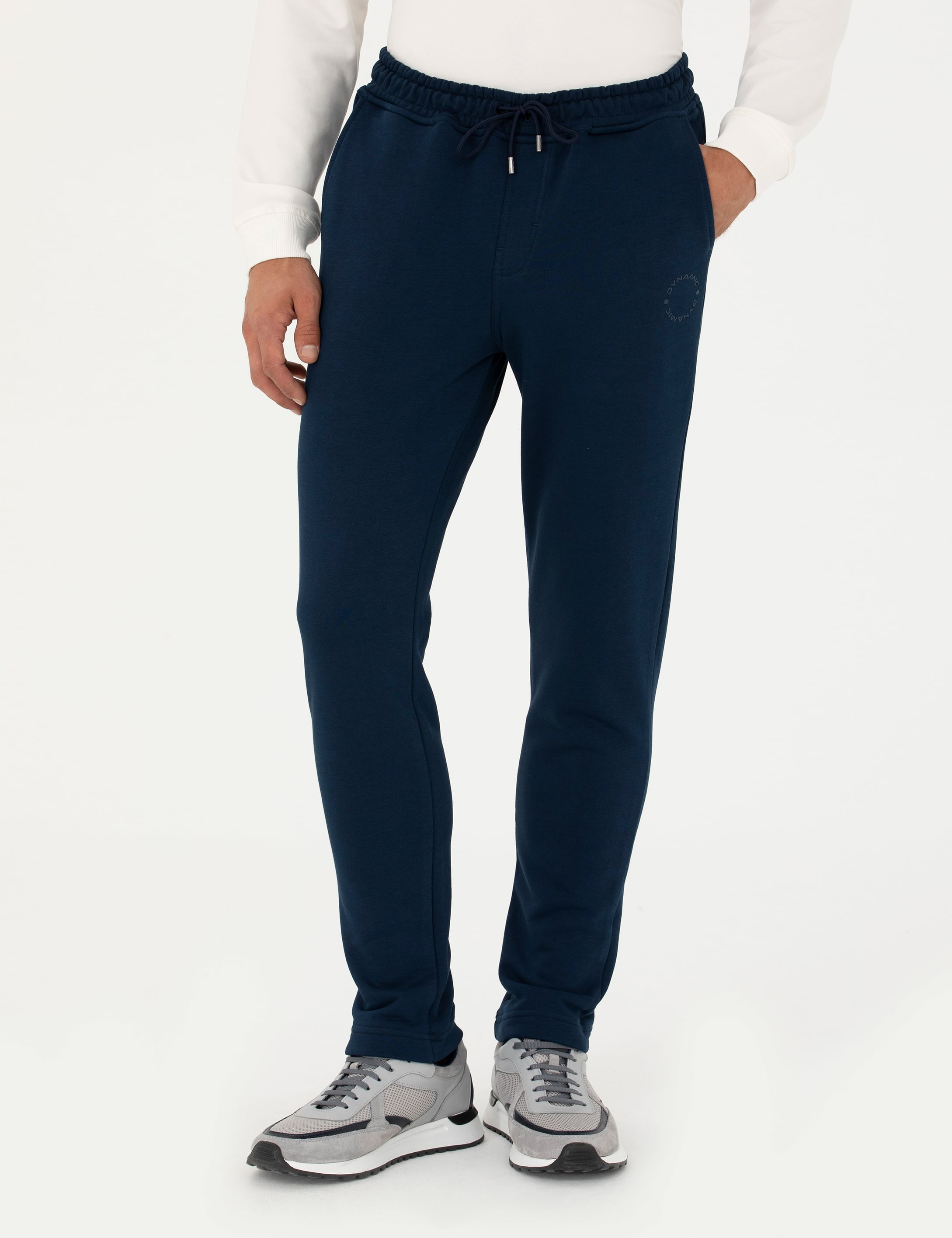 Lacivert Slim Fit Eşofman Altı