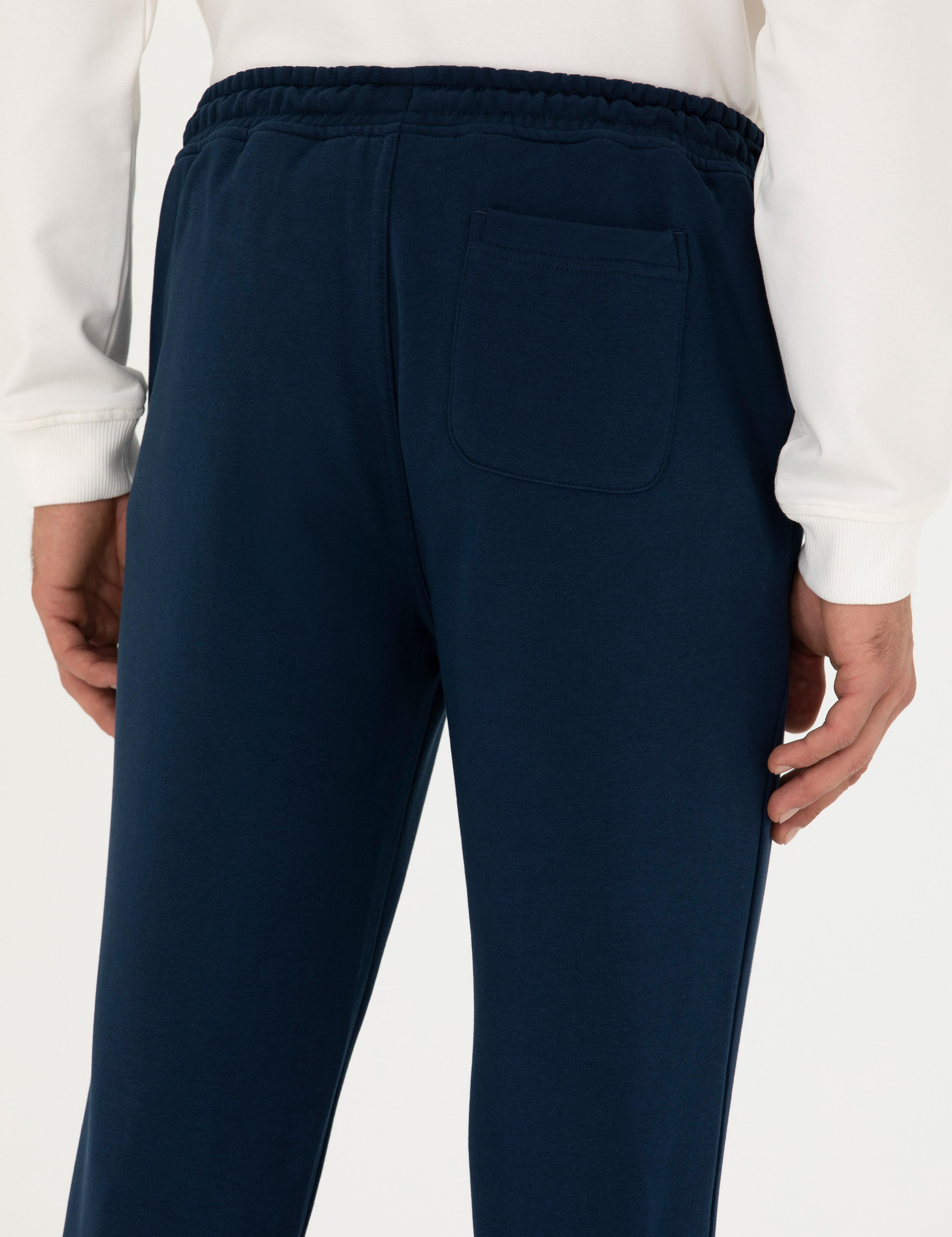 Lacivert Slim Fit Eşofman Altı