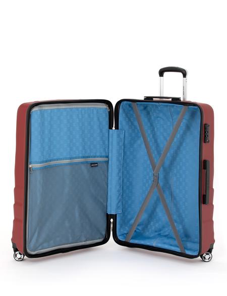 Bordo Büyük Boy Valiz - 50288814003