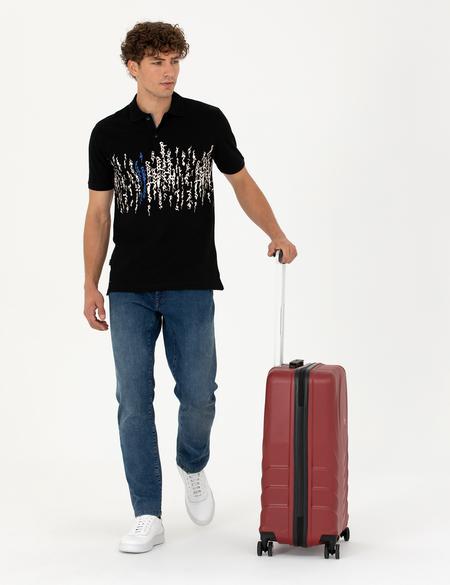 Bordo Orta Boy Valiz - 50288815003