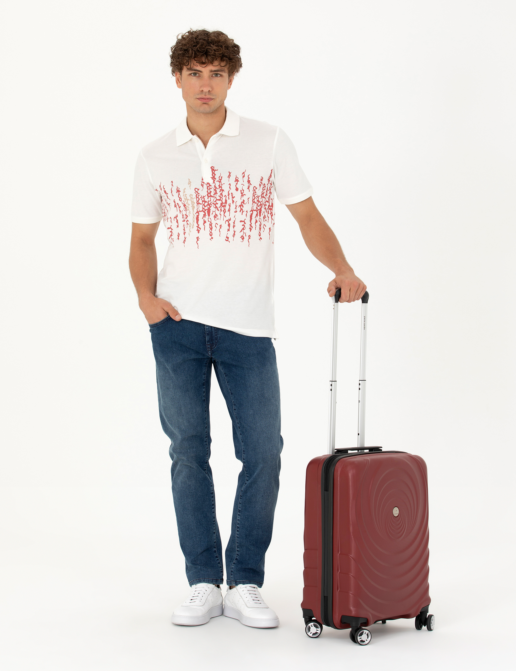 Bordo Kabin Boy Valiz - Image 1