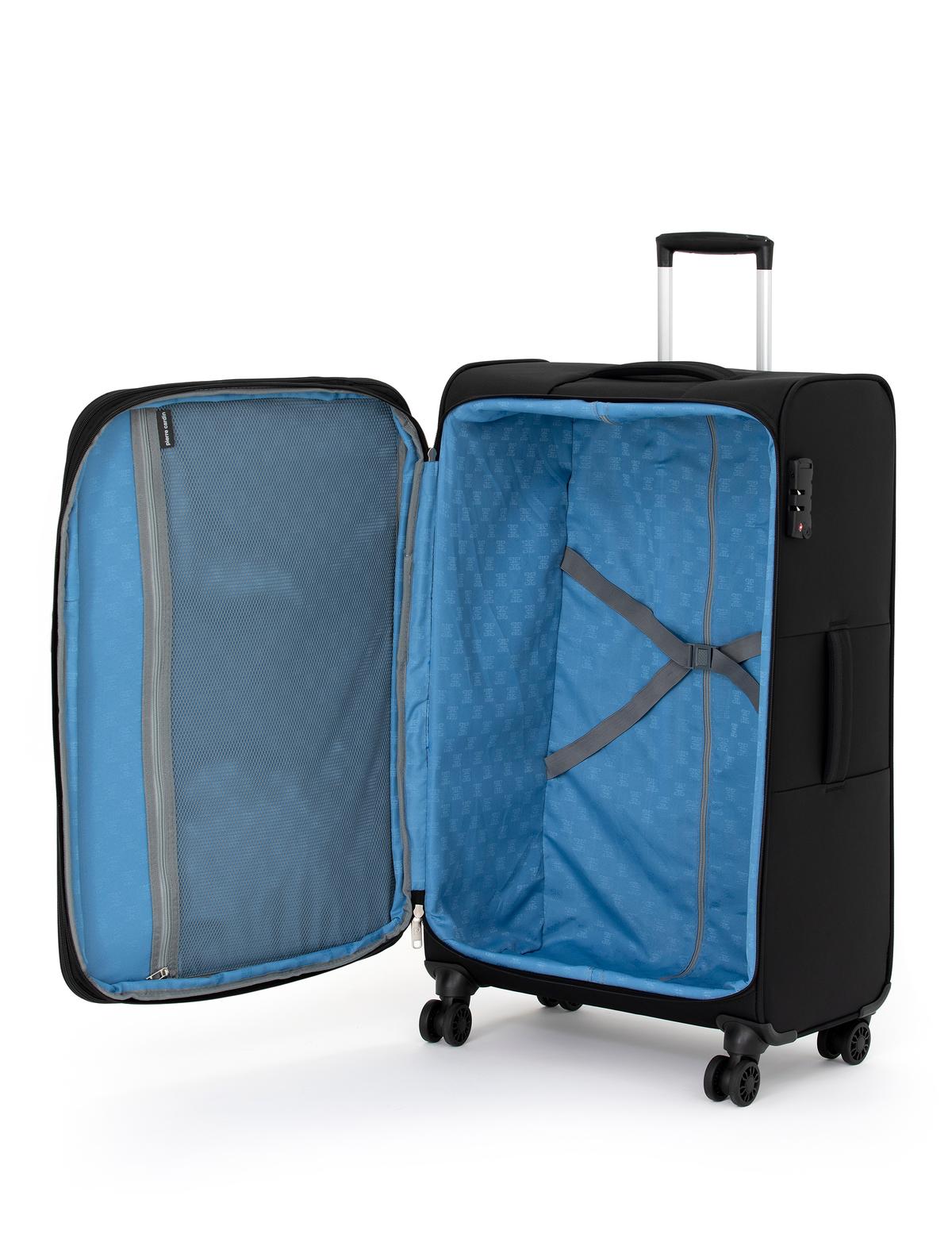 Siyah Büyük Boy Kumaş Valiz - 50288817001