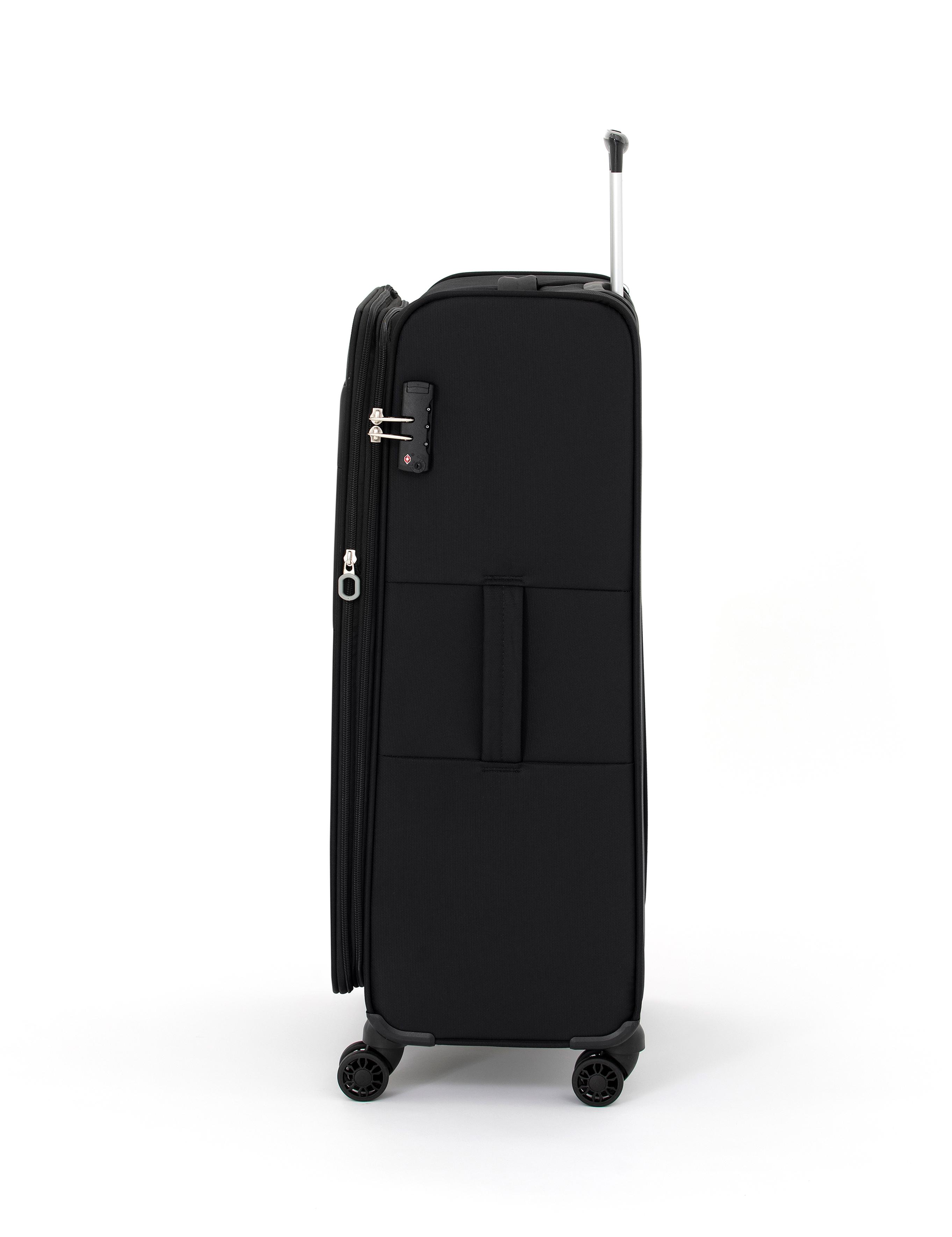 Siyah Büyük Boy Kumaş Valiz