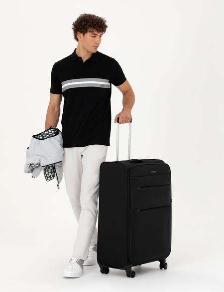 Siyah Büyük Boy Kumaş Valiz - 50288817001