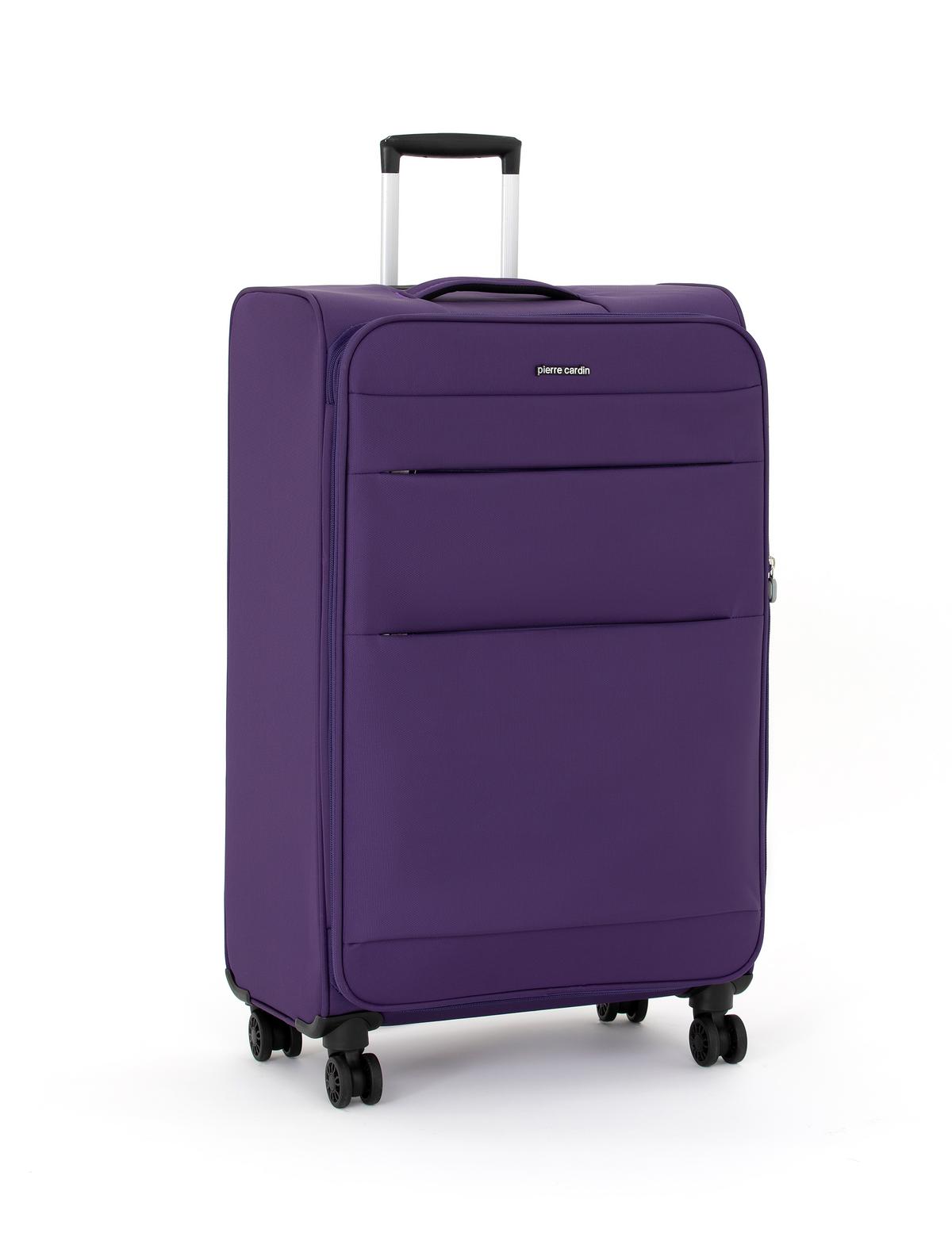 Mor Büyük Boy Kumaş Valiz - 50288817002