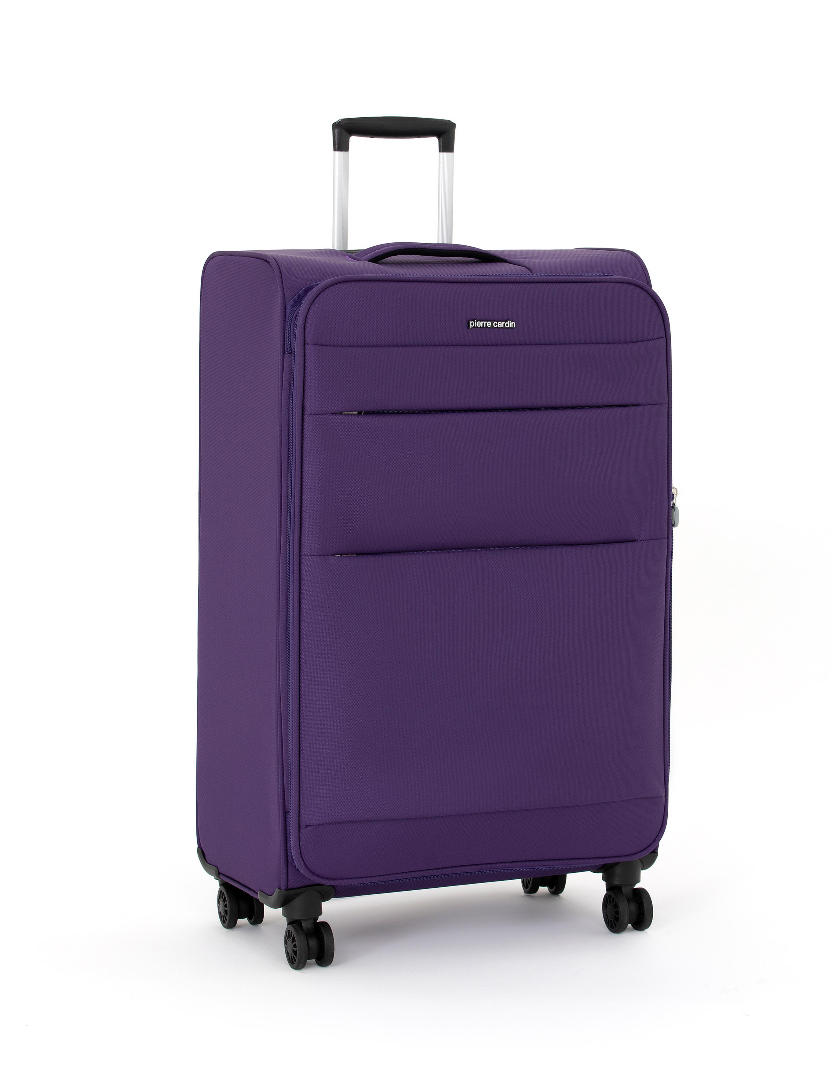 Mor Büyük Boy Kumaş Valiz