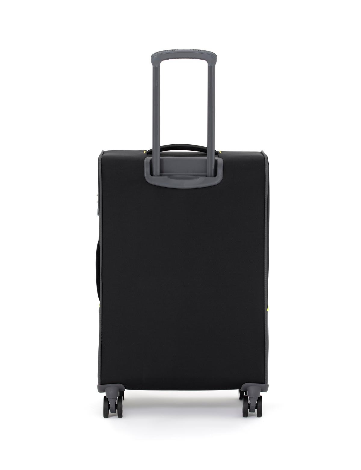 Siyah Orta Boy Kumaş Valiz - 50288821001