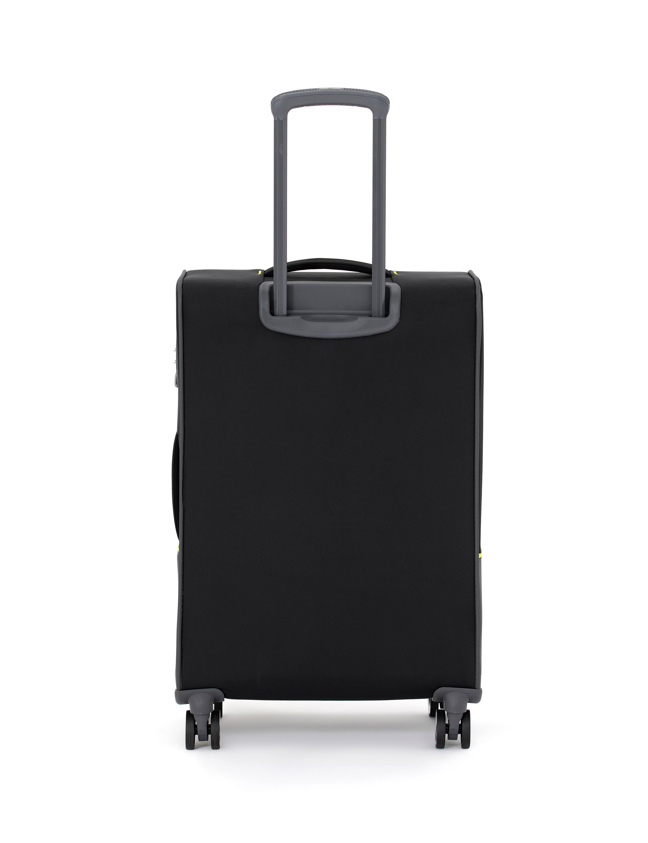 Siyah Orta Boy Kumaş Valiz