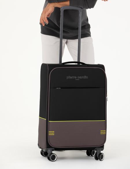 Siyah Orta Boy Kumaş Valiz - 50288821001