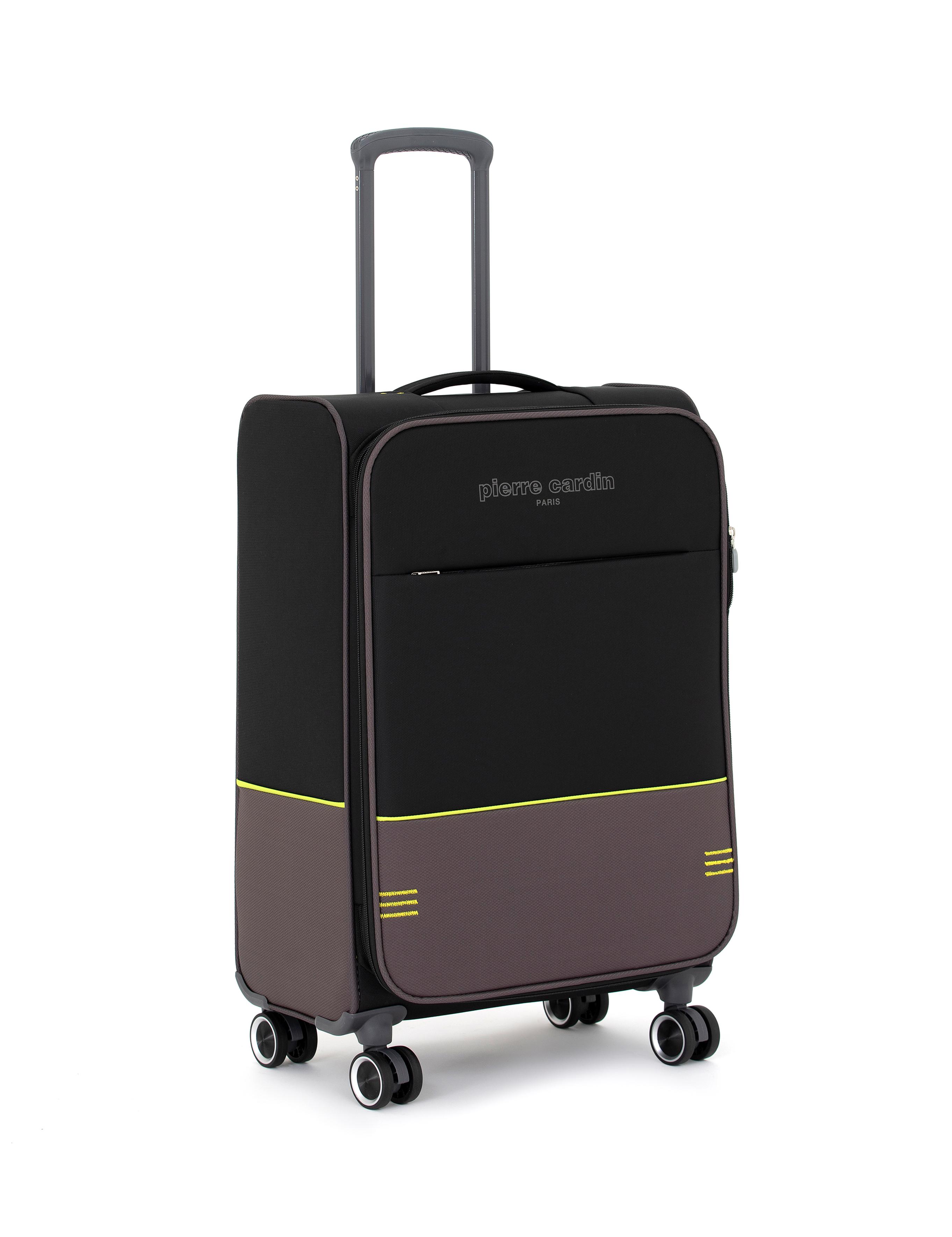 Siyah Orta Boy Kumaş Valiz