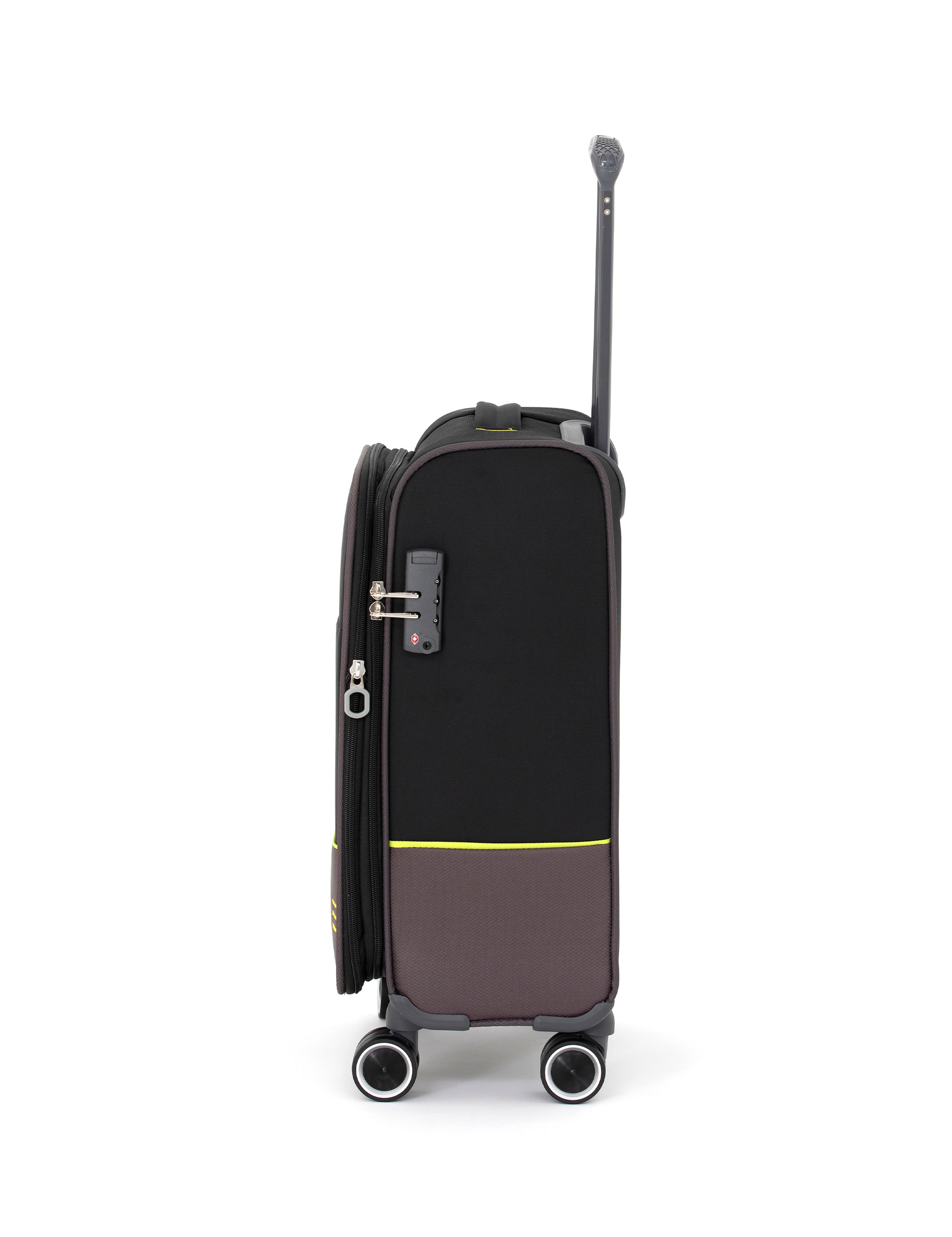 Siyah Kabin Boy Kumaş Valiz