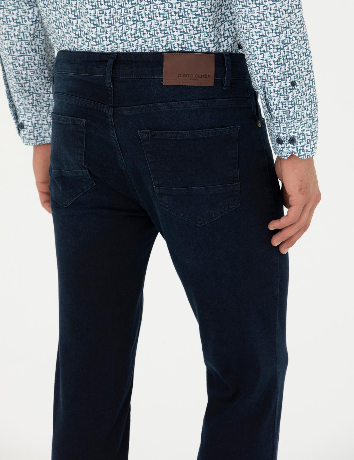 Koyu Lacivert Slim Fit Jean Pantolon - 50280557004